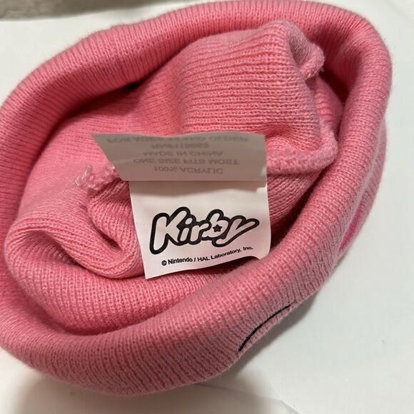 Nintendo Kirby Face Pink Beanie - Picture 5 of 5